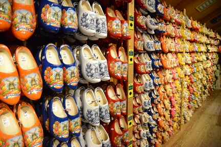 Wall of Wooden Shoes